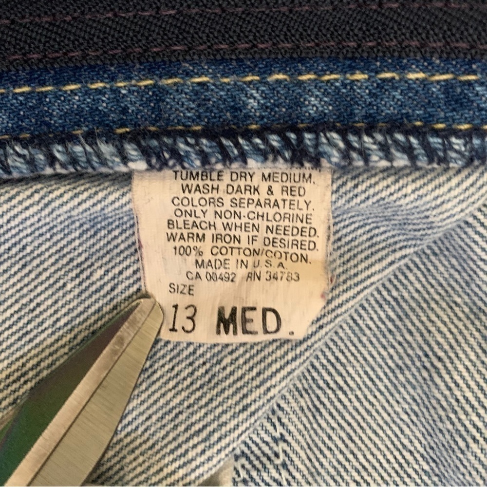 Vintage LEE Riders USA Union Made High Rise Tapered Mom Jeans Size 29 - Picture 7 of 13